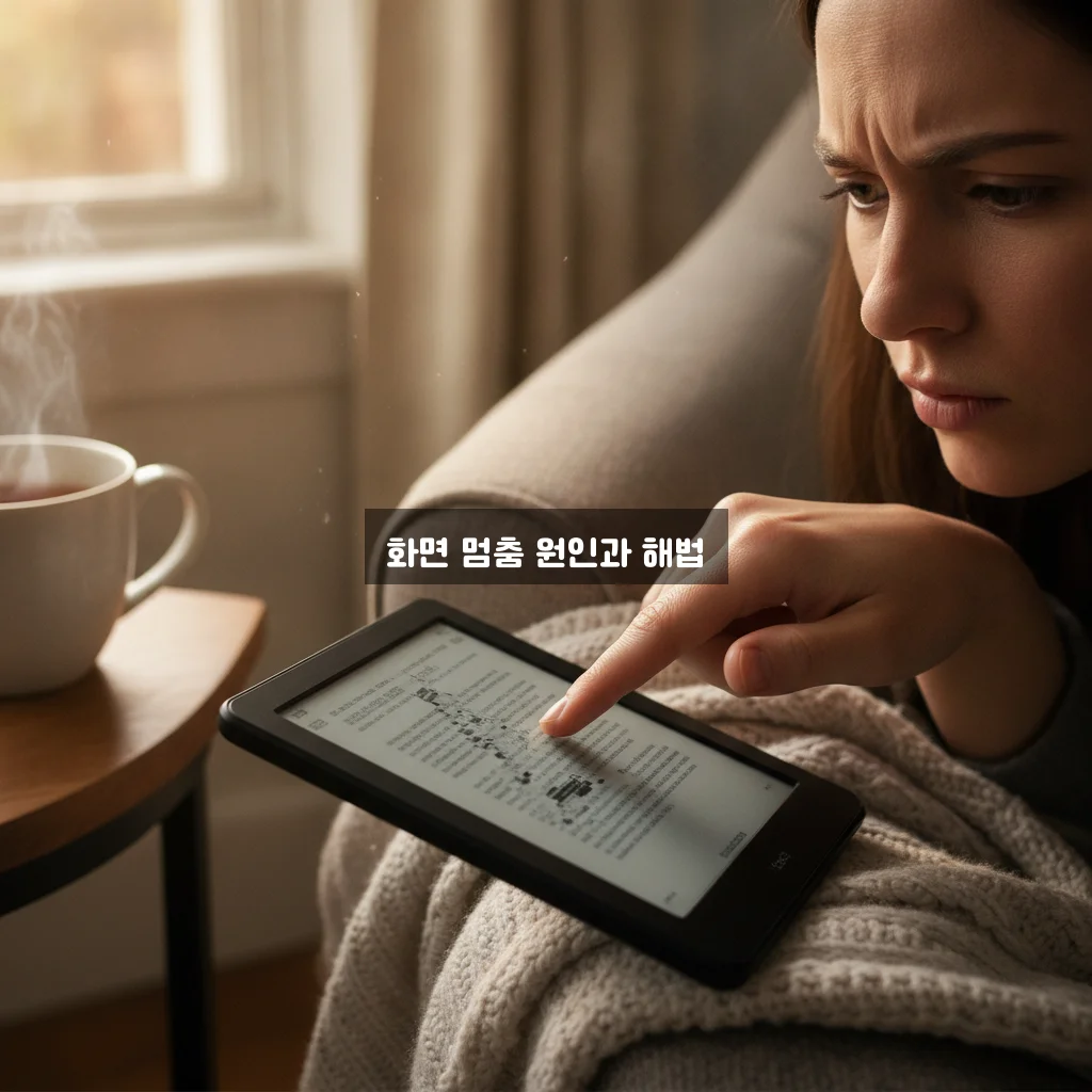 전자책 리더기 화면 멈춤 문제 완벽 해결 방법 알아보기 관련 이미지 2
