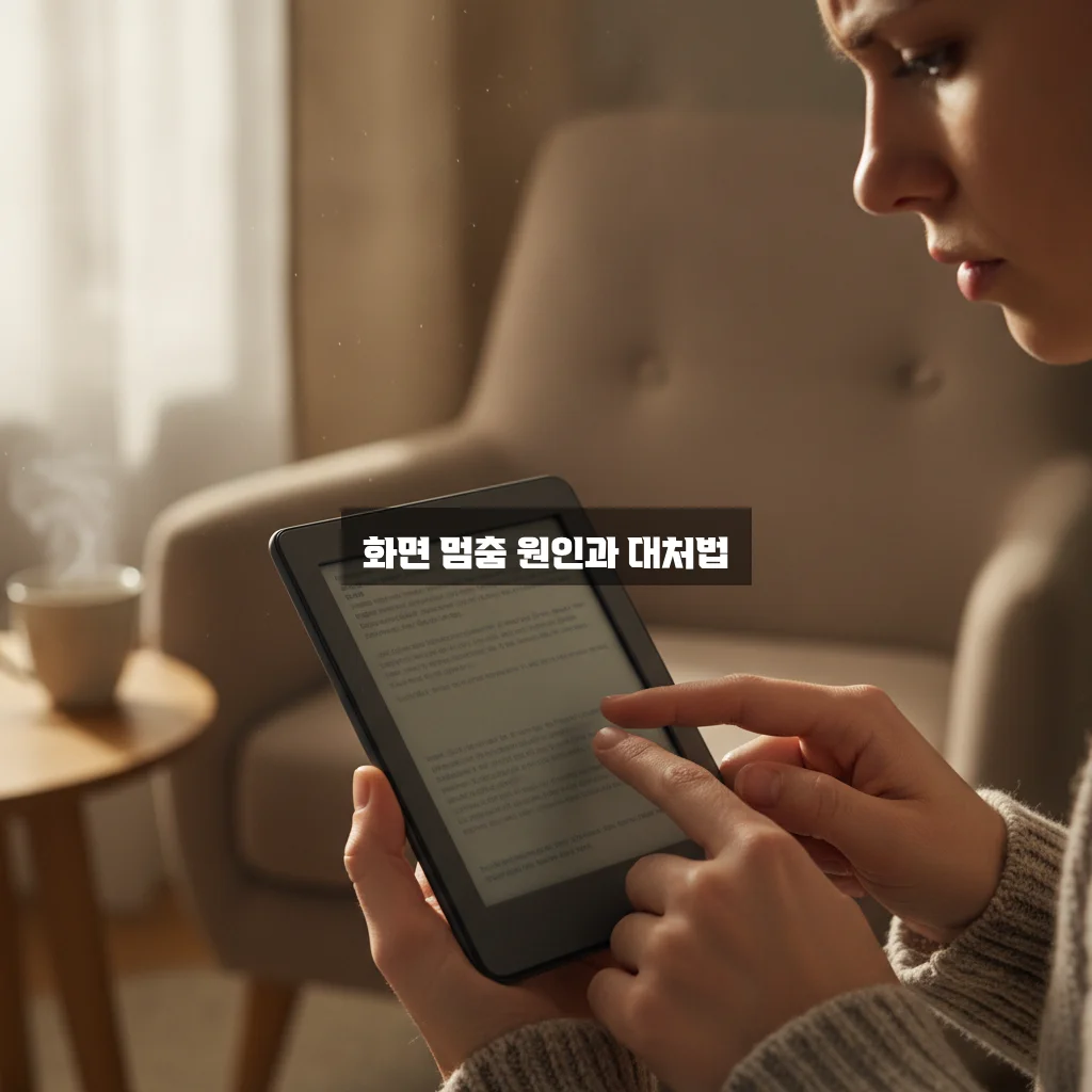 전자책 리더기 화면 멈춤 문제 완벽 해결 방법 알아보기 관련 이미지 3