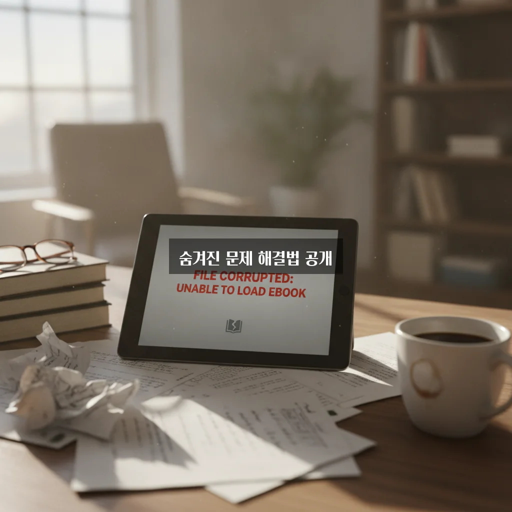 전자책 파일이 기기에 표시되지 않을 때 꼭 알아야 할 해결 방법 가이드 관련 이미지 3