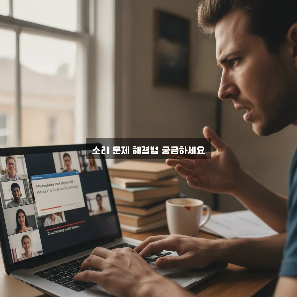 줌 회의 입장 시 소리가 연결되지 않을 때 해결 방법 완벽 정리 관련 이미지 3