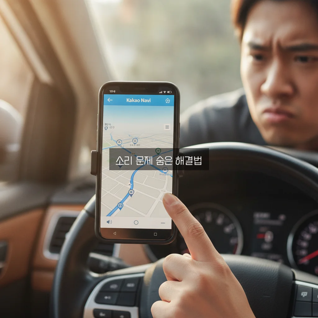 카카오내비 길 안내 소리가 작을 때 완벽 해결 방법 알아보기 관련 이미지 1