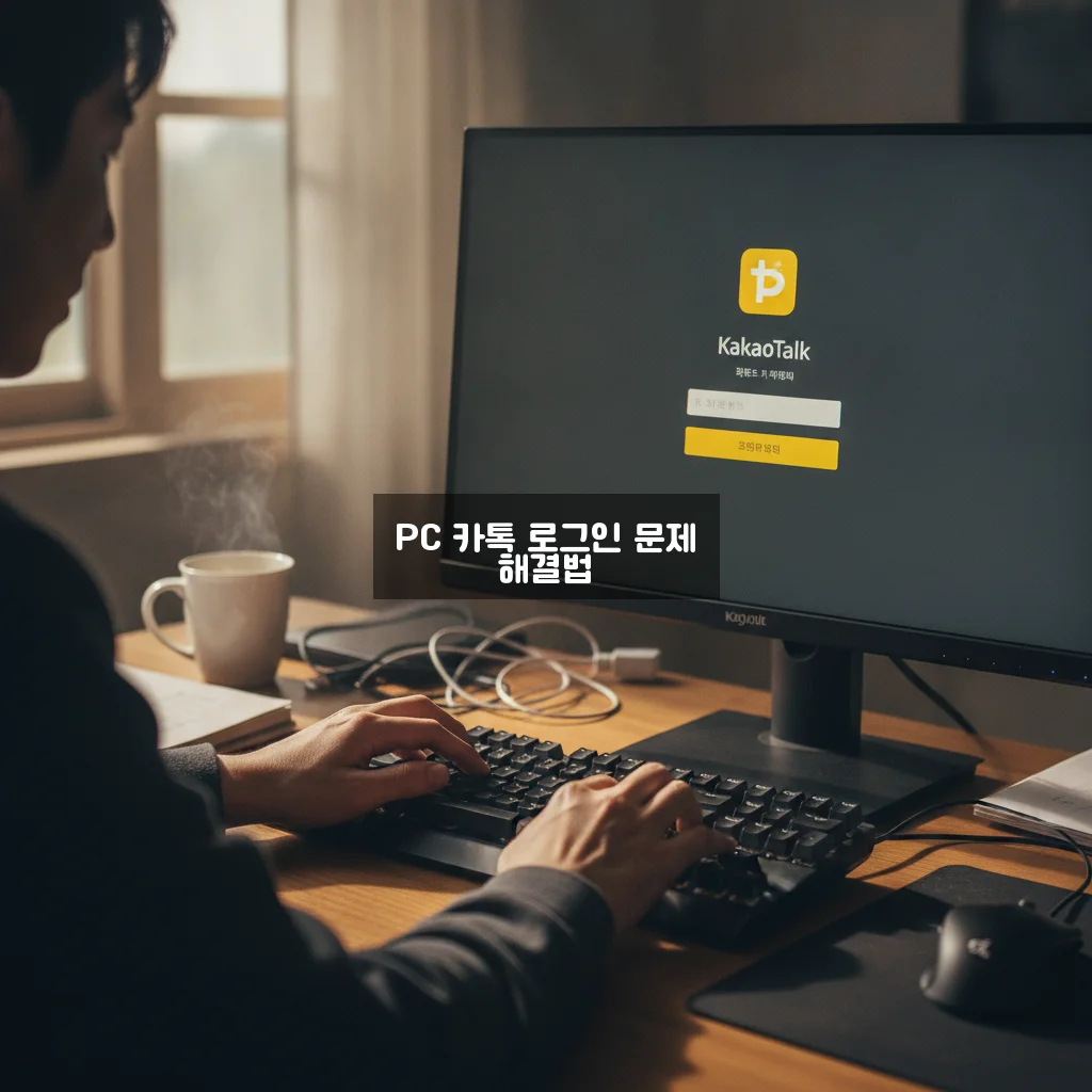 카카오톡 PC버전 로그인 안 될 때 해결 방법 완벽 정리 관련 이미지 1