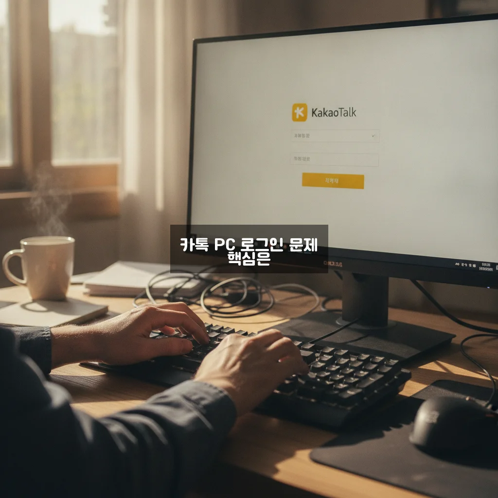 카카오톡 PC버전 로그인 안 될 때 해결 방법 완벽 정리 관련 이미지 2