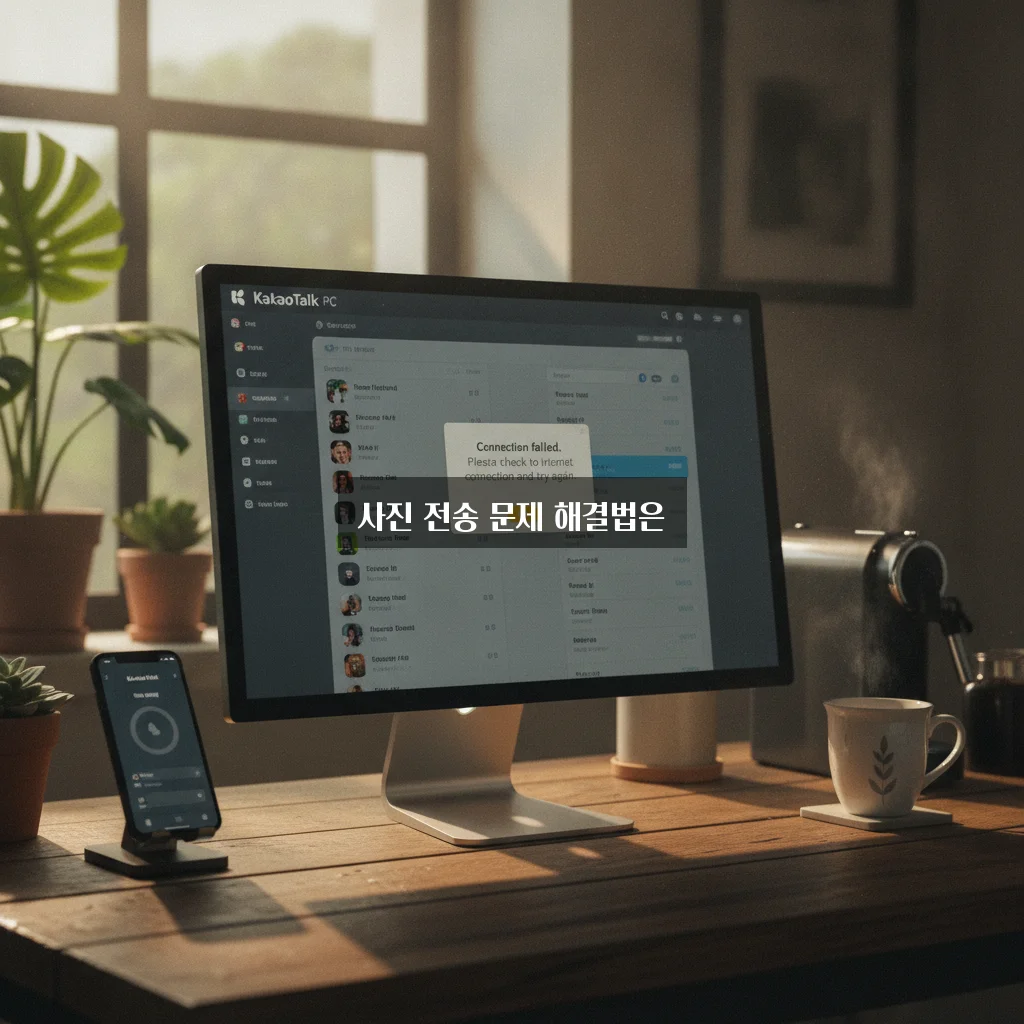 카카오톡 PC버전 사진 전송 실패 완벽 해결 방법 알아보기 관련 이미지 3