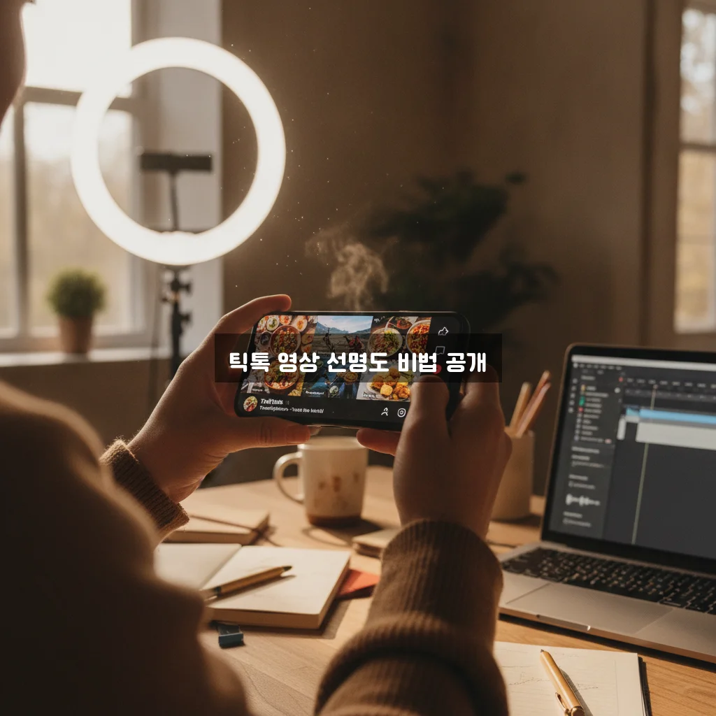 틱톡 영상 업로드 시 화질 저하 문제 완벽 해결 방법 알아보기 관련 이미지 1