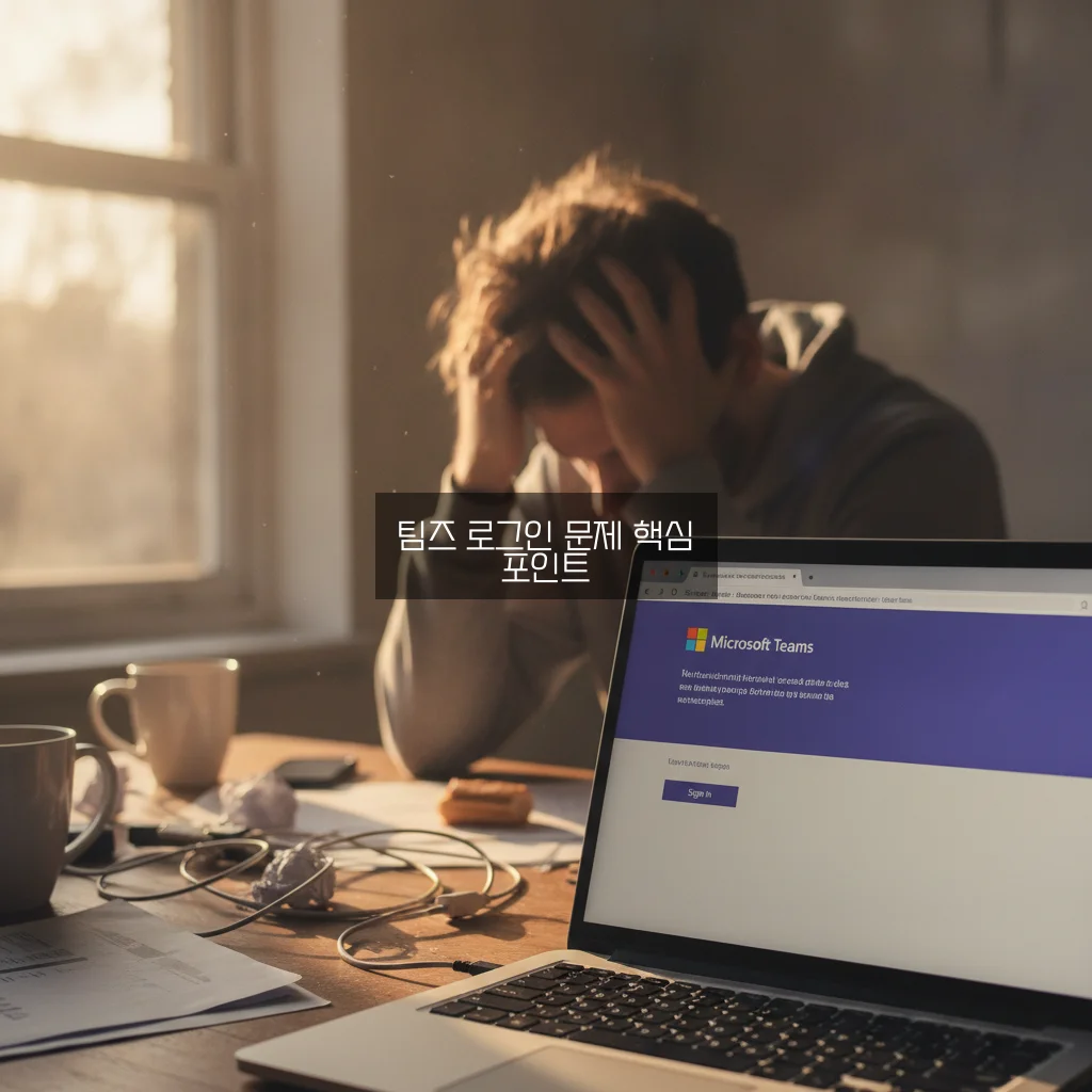 팀즈 로그인 화면에서 멈출 때 빠르게 해결하는 완벽 가이드 관련 이미지 3