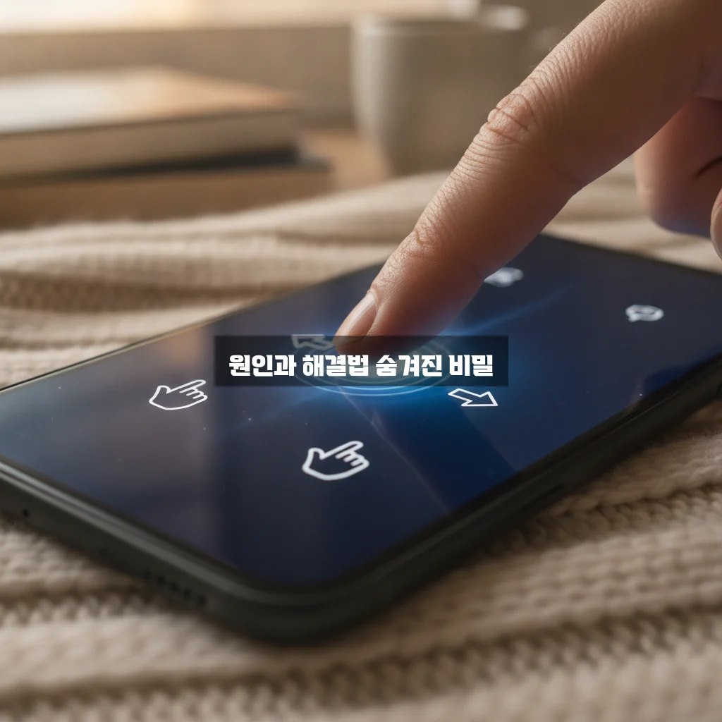 휴대폰 화면을 터치하지 않았는데 눌리는 현상 완벽 해결 방법 알아보기 관련 이미지 1